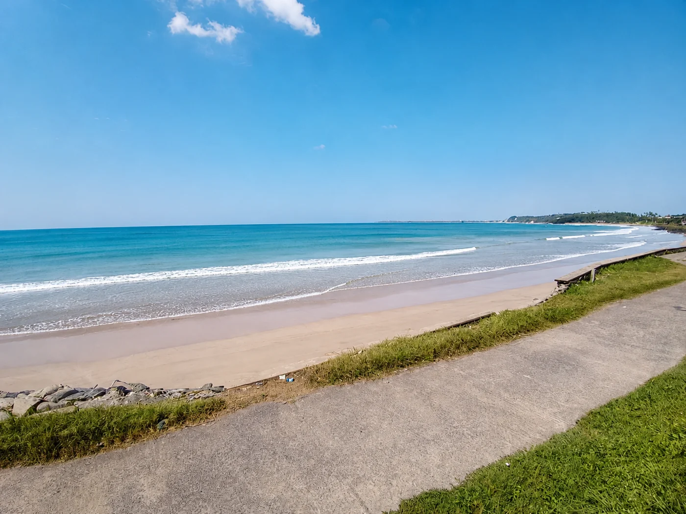 Beach view near Villa Yuvin